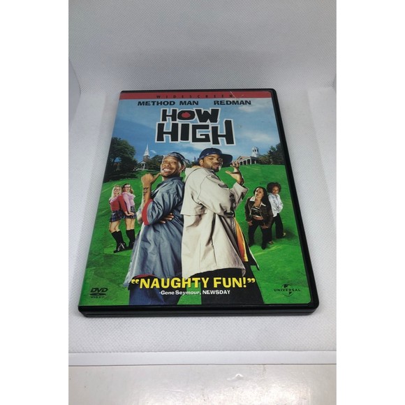 How High DVD Jesse Dylan Method Man (DIR) 2001 Good Condition and Tested Works - Picture 1 of 5